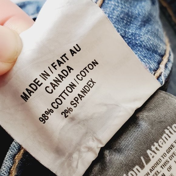 SECOND YOGA CANADA Blue Skinny Jeans - Picture 6 of 10